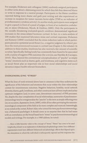 Tapa de Interpersonal Relationships and Health