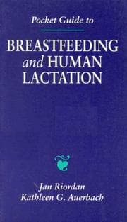 Tapa de Pocket guide to breastfeeding and human lactation