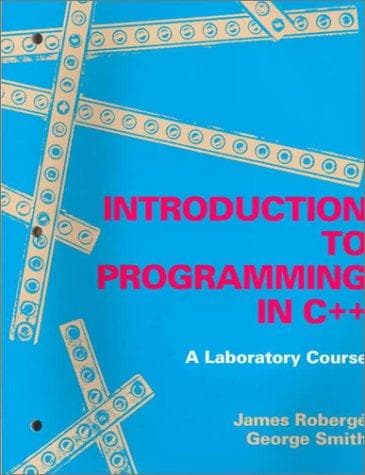Tapa de An Introduction to Programming in C++