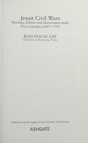 Tapa de Jesuit civil wars