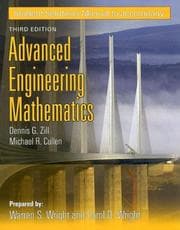 Tapa de Student solutions manual to accompany Advanced engineering mathematics, third edition