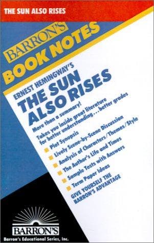 Tapa de Sun Also Rises