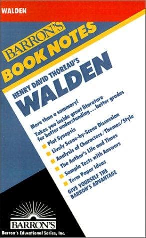 Tapa de Henry David Thoreau's Walden