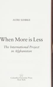 Tapa de When more is less