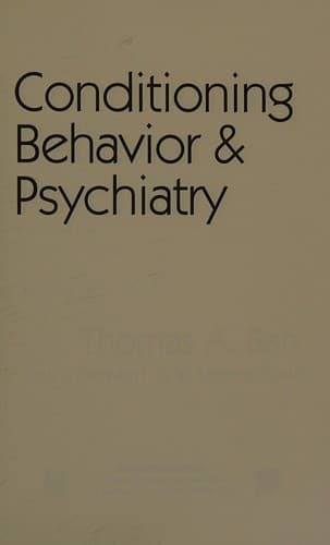 Tapa de Conditioning behavior and psychiatry