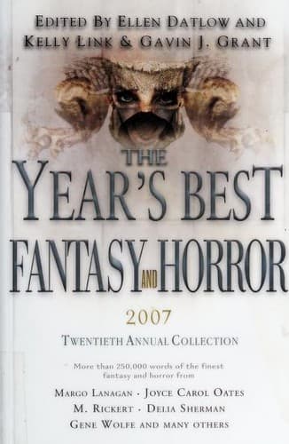 Tapa de The Year's best Fantasy and Horror