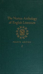 Tapa de The Norton Anthology of English Literature -- Fourth Edition -- Volume 2