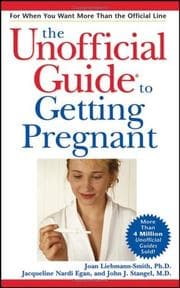 Tapa de The Unofficial Guide to Getting Pregnant (Unofficial Guides)
