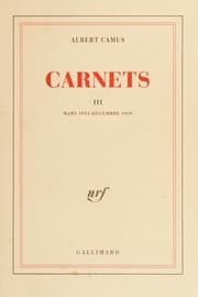 Tapa de Carnets Tome III. Mars 1951 – December 1959