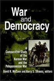 Tapa de War and Democracy