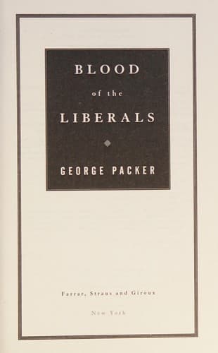 Tapa de Blood of the Liberals