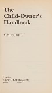 Tapa de The child-owner's handbook
