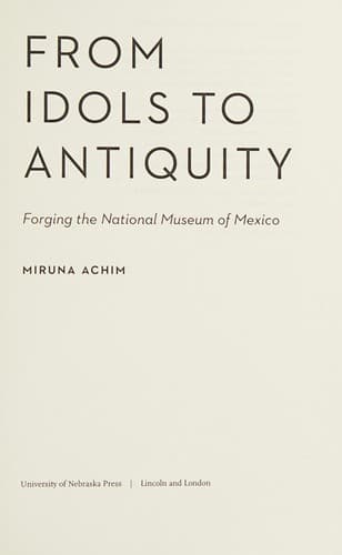 Tapa de From Idols to Antiquity