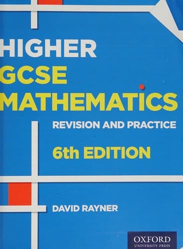 Tapa de Higher GCSE Mathematics