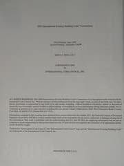 Tapa de International Existing Building Code Commentary 2003
