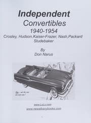 Tapa de Independent Convertibles 1940-1954