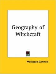 Tapa de The geography of witchcraft