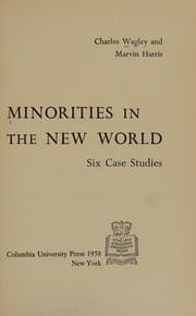 Tapa de Minorities in the new world