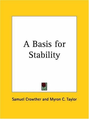 Tapa de A Basis for Stability