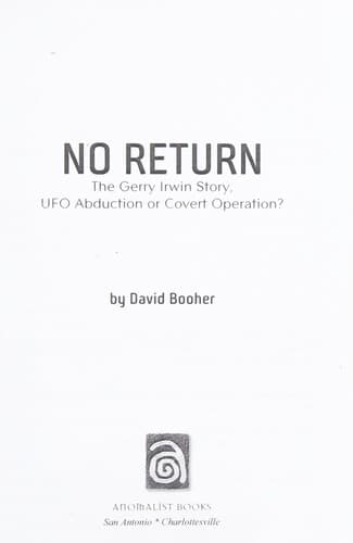 Tapa de No Return