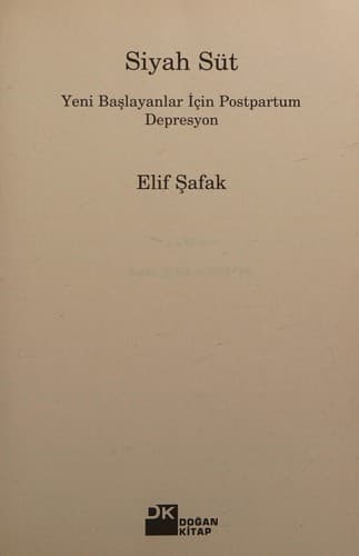 Tapa de Siyah süt