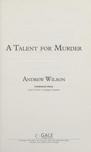 Tapa de Talent for Murder