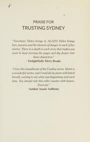 Tapa de Trusting Sydney