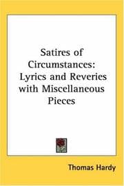 Tapa de Satires of circumstances