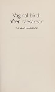Tapa de Vaginal Birth after Caesarean