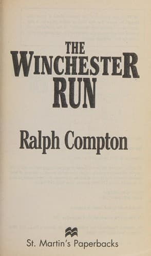Tapa de The Winchester run
