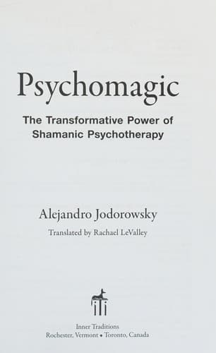 Tapa de Psychomagic