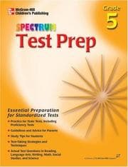 Tapa de Spectrum Test Prep, Grade 5