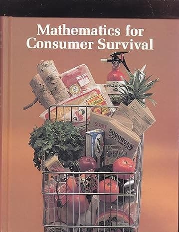 Tapa de Mathematics for Consumer Survival