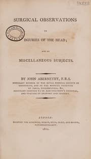 Tapa de Surgical observations on injuries of the head