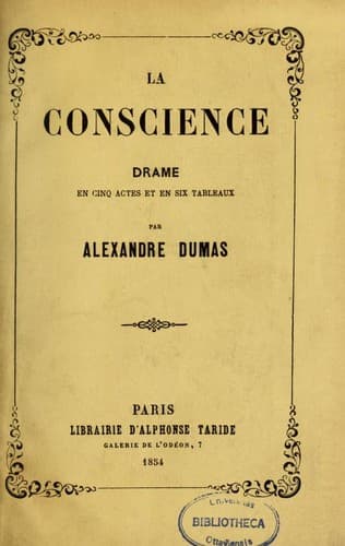 Tapa de La Conscience