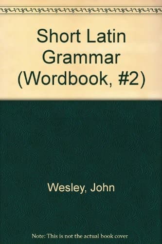 Tapa de A short Latin grammar