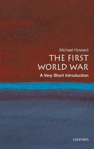 Tapa de The First World War
