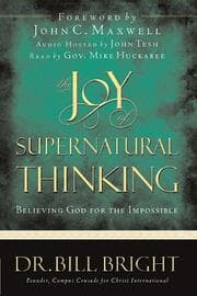 Tapa de The joy of supernatural thinking