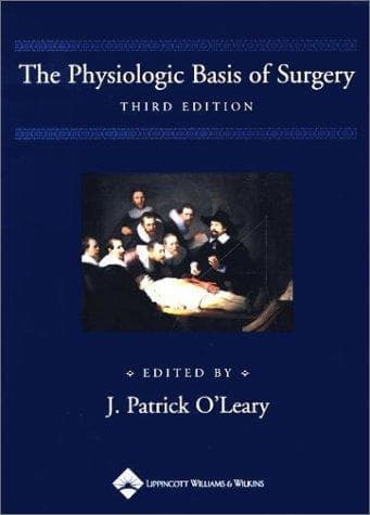 Tapa de The Physiologic Basis of Surgery