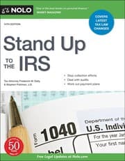 Tapa de Stand up to the IRS