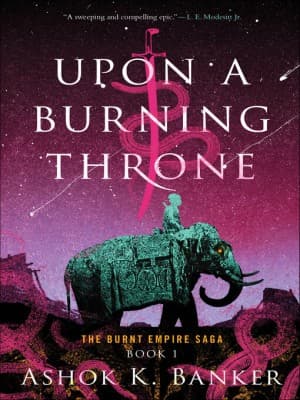 Tapa de Upon a Burning Throne