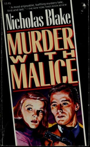 Tapa de Murder with malice