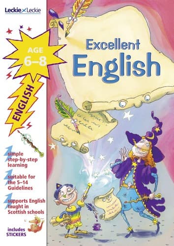 Tapa de Excellent English 6-8