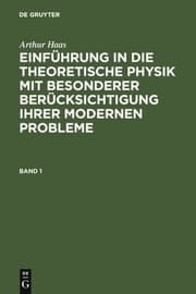 Tapa de Einführung in die Theoretische Physik MIT Besonderer Berücksichtigung Ihrer Modernen Probleme