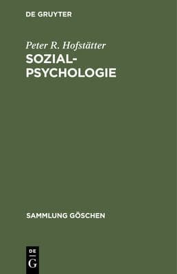 Tapa de Sozialpsychologie