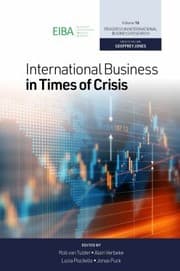 Tapa de International Business in Times of Crisis