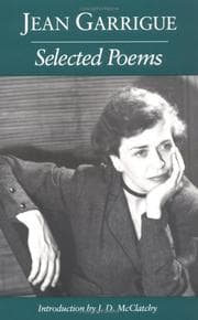 Tapa de Selected poems