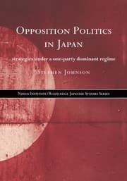 Tapa de Opposition Politics in Japan