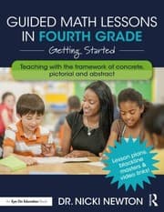 Tapa de Guided Math Lessons in Fourth Grade