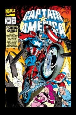 Tapa de Captain America Epic Collection